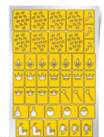 Трафареты для ногтей Prima Nails