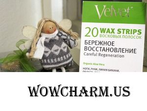 Бережная депиляция с полосками Velvet обеспечена!