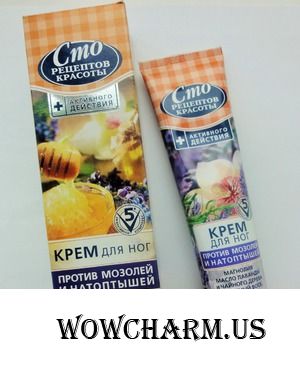 Летний уход за стопами от Сто рецептов