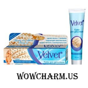 Velvet / Крем для депиляции с жемчужной крошкой