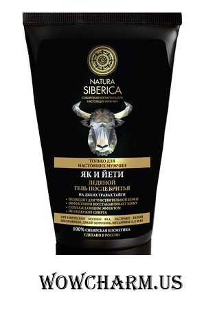 Natura Siberica / Ледяной гель после бритья «Як и Йети»