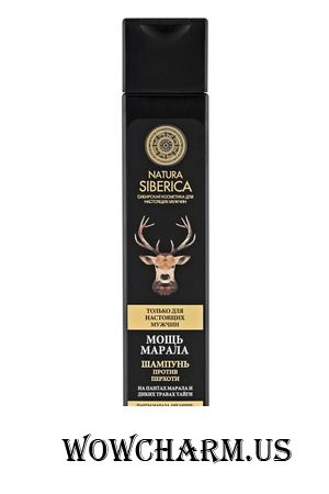 Natura Siberica / Шампунь против перхоти «Мощь марала»