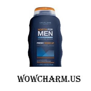 Oriflame / Шампунь для волос и тела North For Men Fresh Wake Up Hair & Body Wash