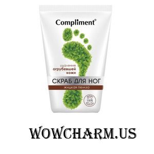 Compliment / Скраб для ног Жидкая пемза Удаление огрубевшей кожи