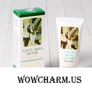 "Экко плюс" / Гель для лица и тела "Алоэ вера актив"