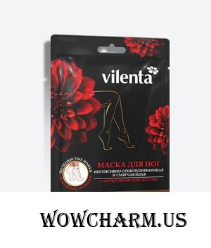 VILENTA / Маска для ног интенсивно отшелушивающая и смягчающая