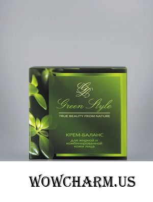 Liv Delano / Green Style Крем-баланс для жирной и комбинированной кожи лица