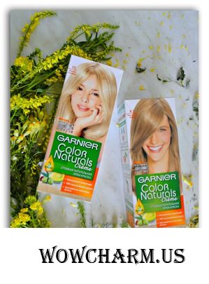 Краска для волос от Garnier - самая популярная у меня.