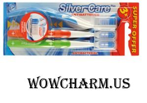 Silver Care / Комплект из трех зубных щеток