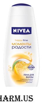 NIVEA / Пена для ванны Моменты радости