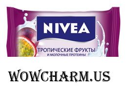 NIVEA / Мыло-уход Тропические фрукты и молочные протеины