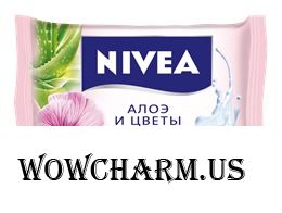 NIVEA / Мыло-уход Алоэ и цветы