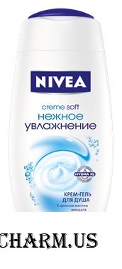 NIVEA / Крем-гель для душа Нежное увлажнение