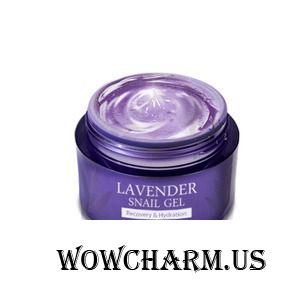 The skin house / Осветляющий гель для лица Lavender Snail Gel