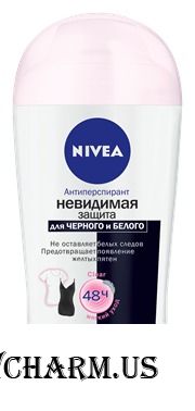 NIVEA / Дезодорант-антиперспирант Невидимая защита для черного и белого (CLEAR) стик