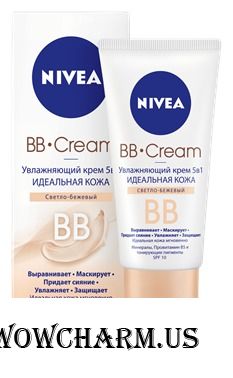 NIVEA / Увлажняющий крем 5 в 1 Идеальная кожа светло-бежевый тон