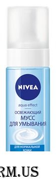 NIVEA / Освежающий мусс для умывания AQUA EFFECT