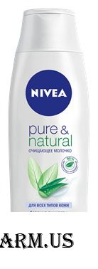 NIVEA / Очищающее молочко PURE & NATURAL