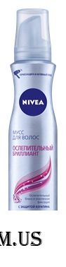 NIVEA / Мусс для волос Ослепительный бриллиант 200 мл