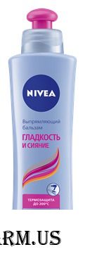 NIVEA / Бальзам для волос Выпрямляющий бальзам Гладкость и сияние 150 мл