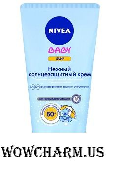 NIVEA / Baby Sun Нежный солнцезащитный крем 50+