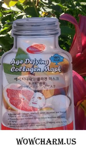 Яблочко молодильное-маска  с тропическими фруктами от  Purederm