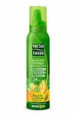 Пенка для укладки волос Чистая линия