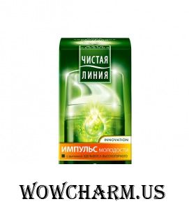 "Чистая линия" / Дневной крем-тонус для лица Импульс Молодости