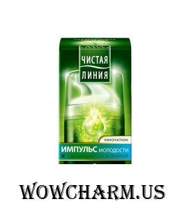 "Чистая линия" / Ночной крем-упругость для лица Импульс Молодости