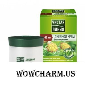 "Чистая линия" / Крем для сухой и чувствительной кожи родиола розовая