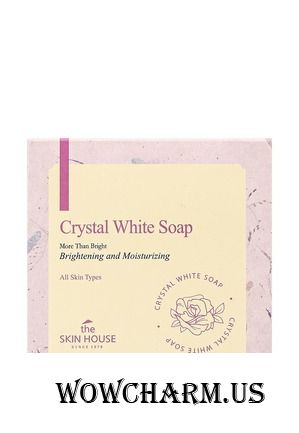 The skin house / Мыло для лица Crystal White Soap