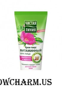 "Чистая линия" / Витаминный крем-тонус для лица