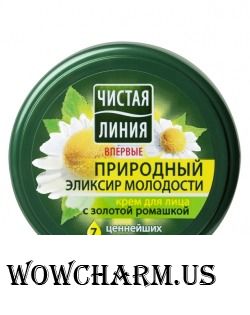 "Чистая линия" / Крем для лица Природный эликсир молодости