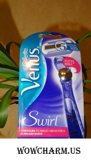 Стильное и гладкое бритье с Venus Swirl