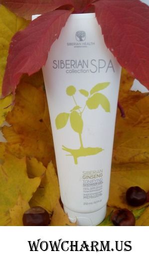 Тонизирующий гель для душа от Siberian SPA Collection