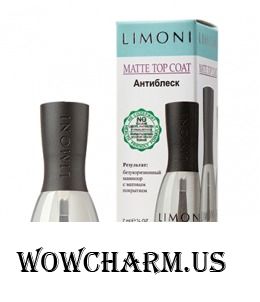 Limoni / Основа и покрытие для ногтей Matte top coat