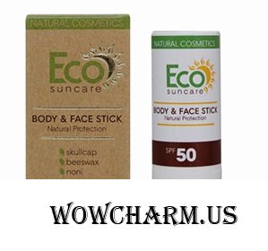 Маленький защитник - карандаш для участков кожи лица и тела от Eco Suncare