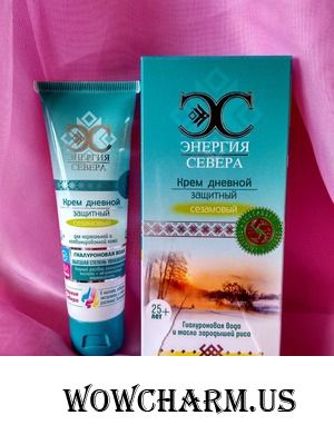 Энергия Севера в сезамовом креме для лица