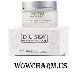 Dr. Sea / Крем для лица Moisturizing Cream Olive & Papaya & Green Tea SPF 15