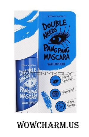 Tony Moly / Тушь для ресниц Double needs pangrang water proof mascara