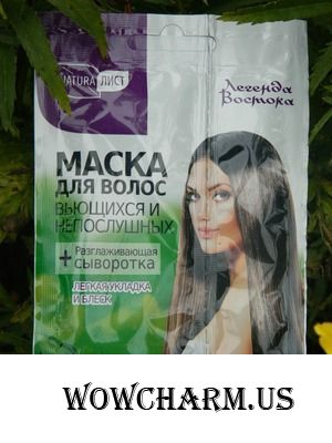 Маска с пажитником легко усмиряет непослушные локоны