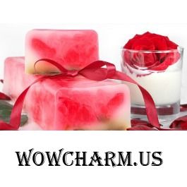 L'Cosmetics / Мыло ручной работы "Роза Бланш" брусковое