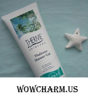 Талассотерапия прямо в душе с гелем Therme