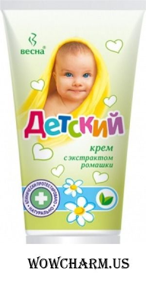 "Весна" / Детский крем с экстрактом ромашки