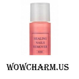 Holika Holika / Жидкость для снятия лака Healing Nails Remover Rose