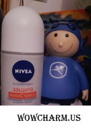 В стрессовой ситуации спасет Антиперспирант от Nivea