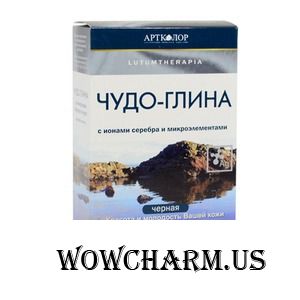 "Артколор" / Глина косметическая Чудо-глина с минералами мёртвого моря Черная