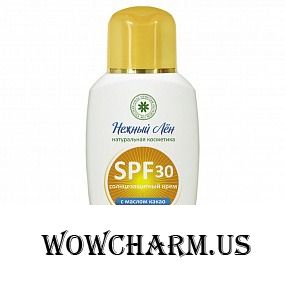 "Нежный лен" / Солнцезащитный крем SPF 30