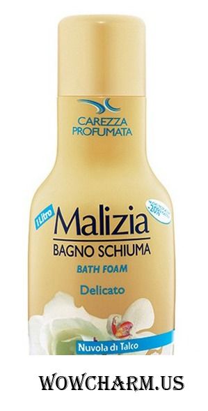 Malizia / Пена для ванны и душа Bath foam delicato Nuvola di TALCO