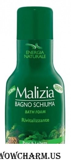 Malizia / Пена для ванны и душа Bath foam revitalizzante PINO&Licheni